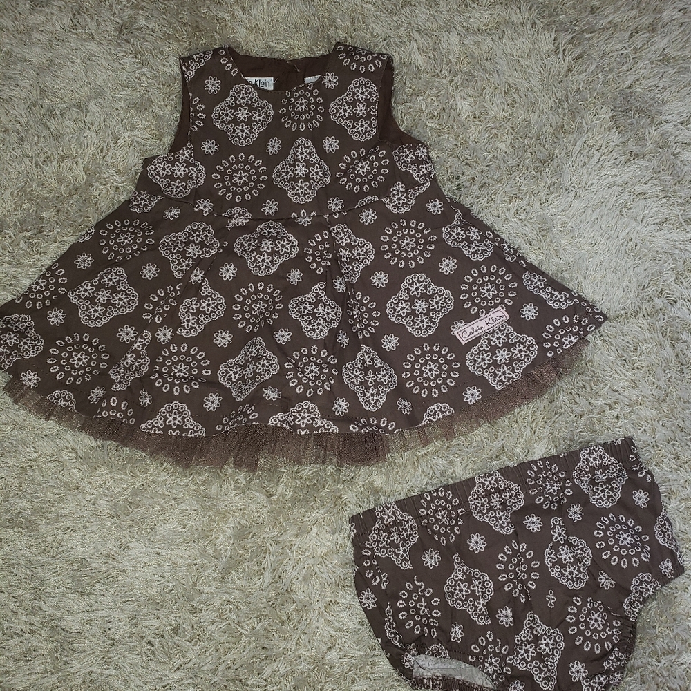3-6m Calvin Klein dress and Naartjie Kids outfit - Picture 2 of 8